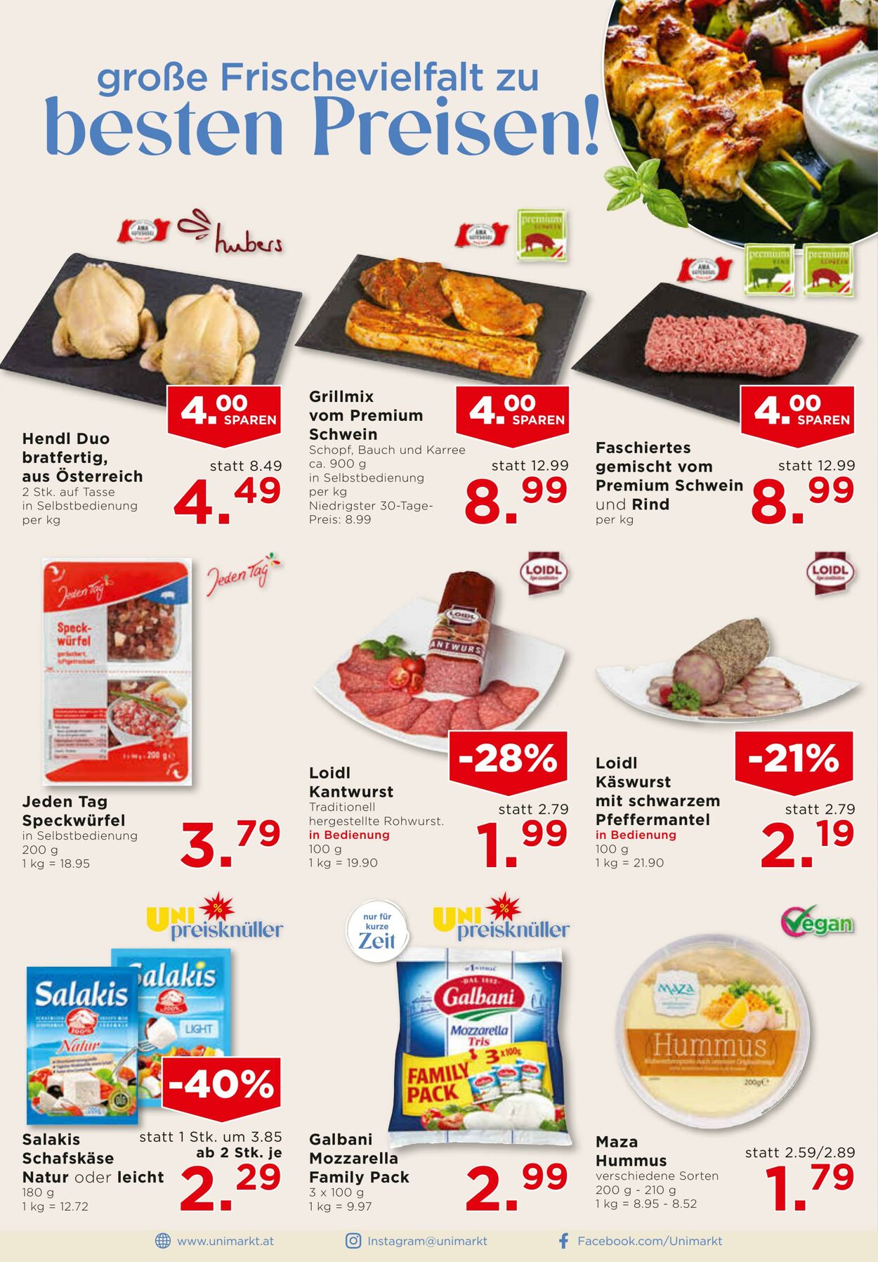 Prospekt Unimarkt 16.07.2025 - 22.07.2025