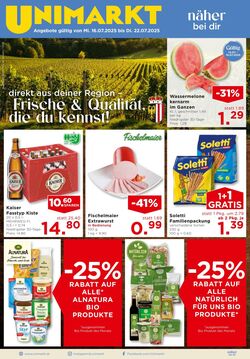 Prospekt Unimarkt 16.07.2025 - 22.07.2025