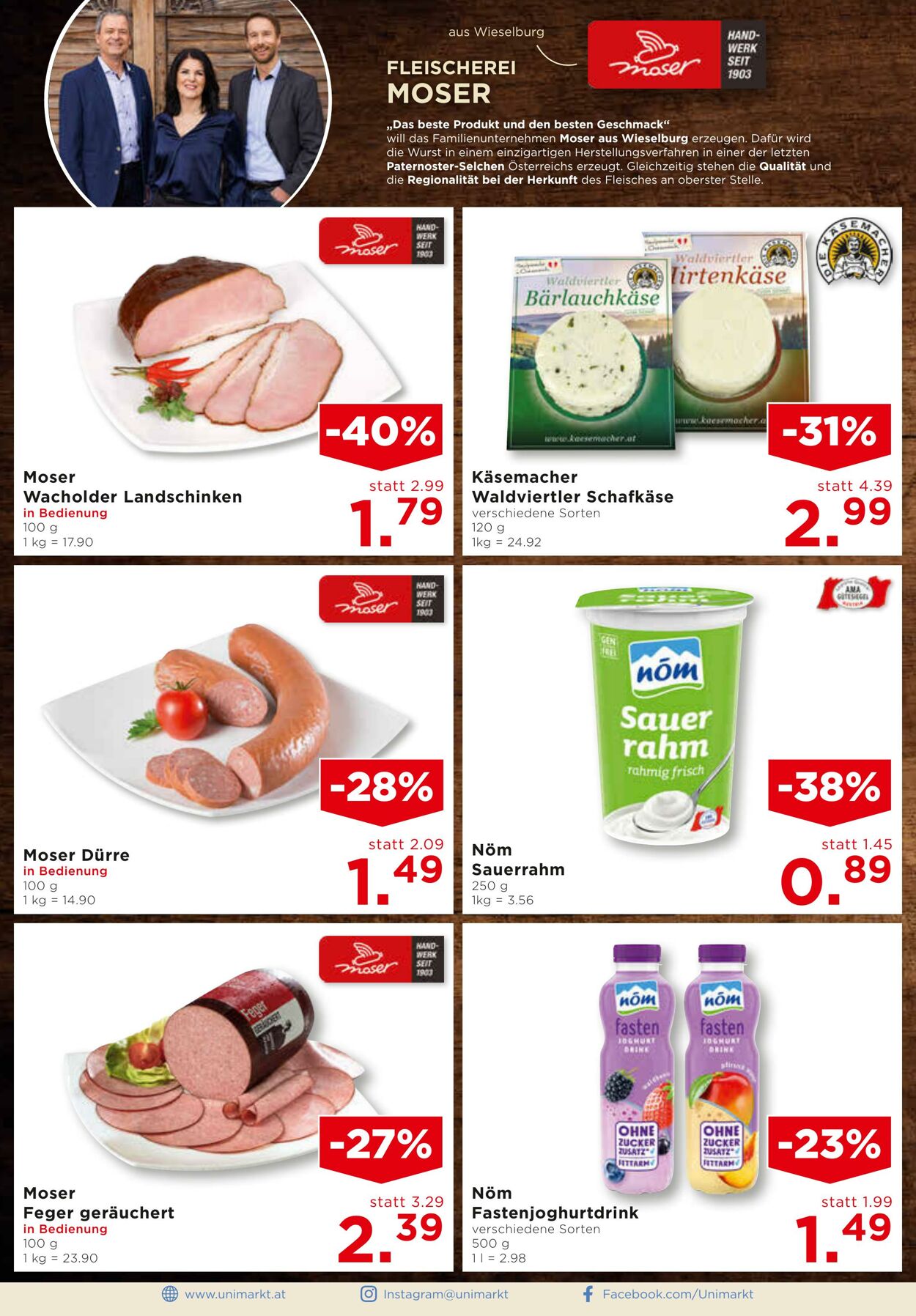 Prospekt Unimarkt 16.07.2025 - 22.07.2025