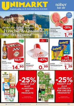 Prospekt Unimarkt 16.07.2025 - 22.07.2025