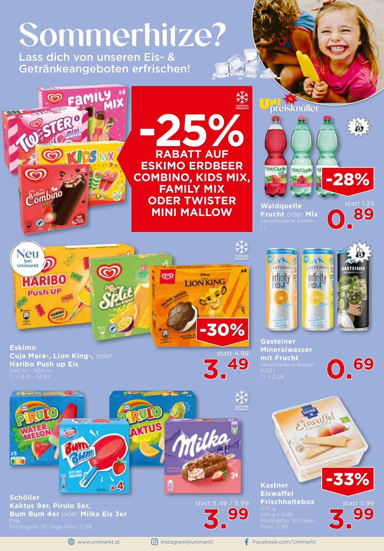 Prospekt Unimarkt 16.07.2025 - 22.07.2025