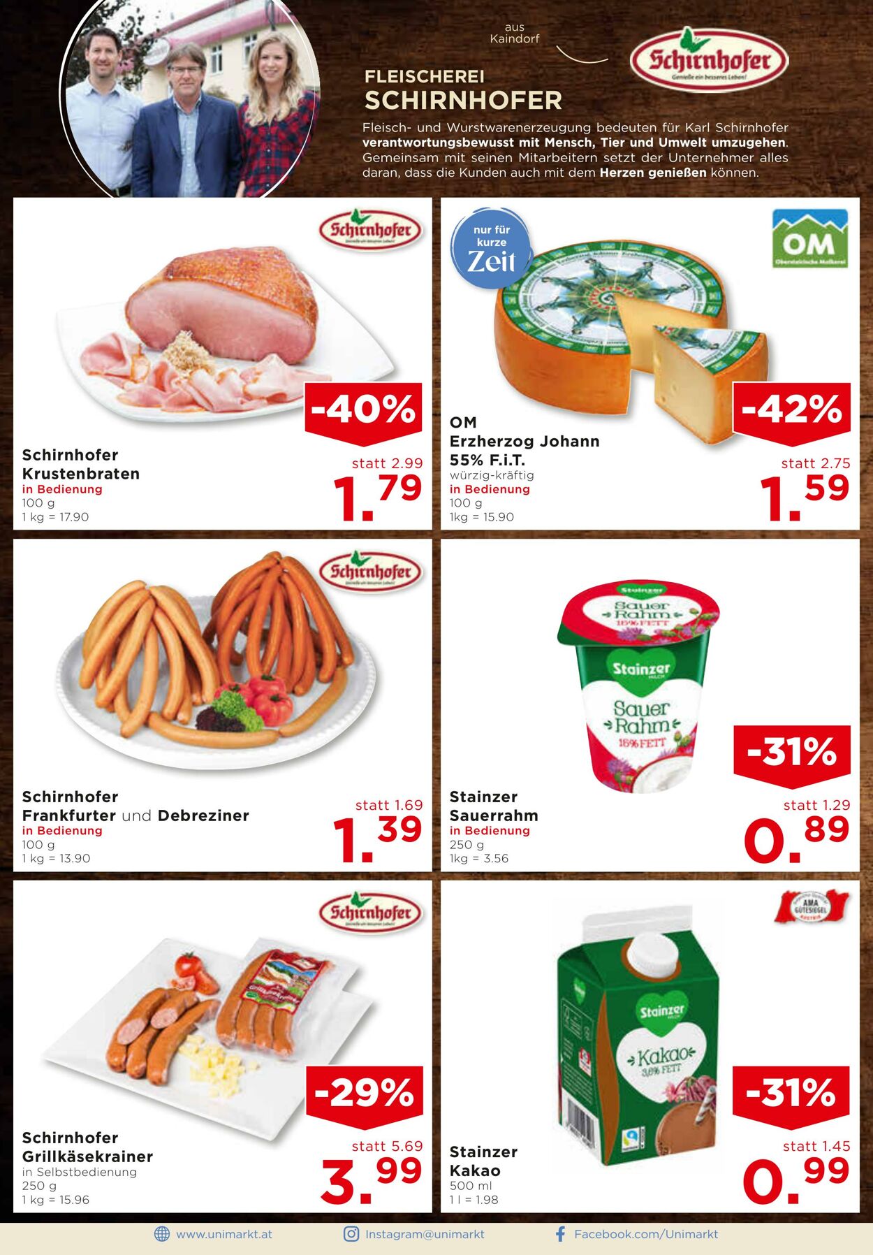 Prospekt Unimarkt 16.07.2025 - 22.07.2025