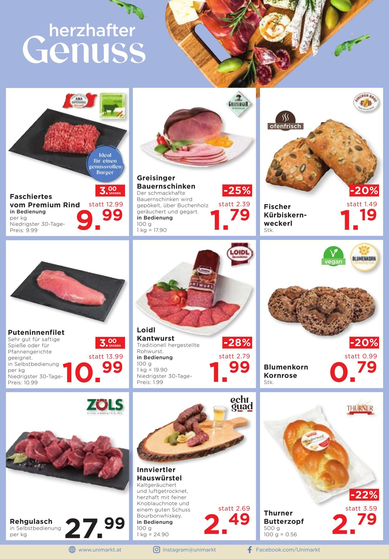 Prospekt Unimarkt 16.10.2024 - 22.10.2024