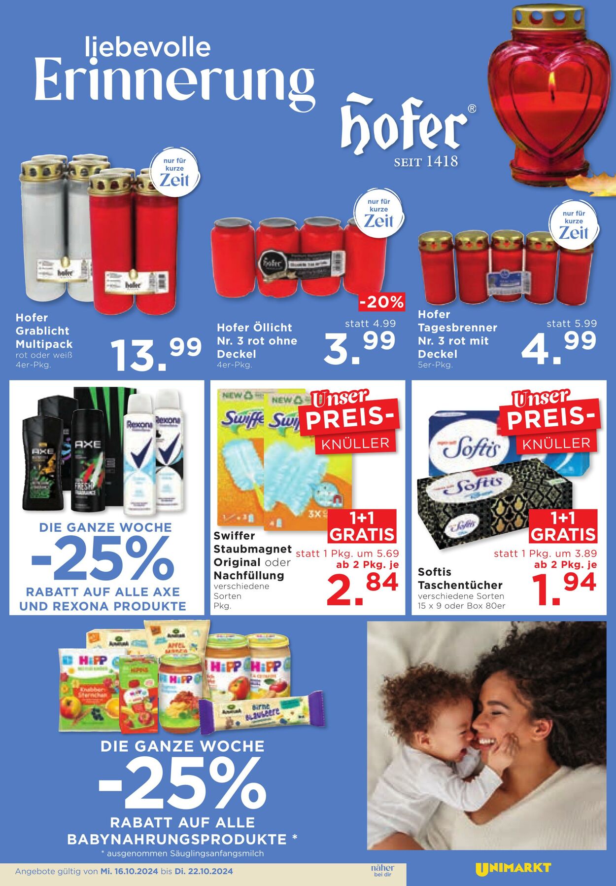 Prospekt Unimarkt 16.10.2024 - 22.10.2024