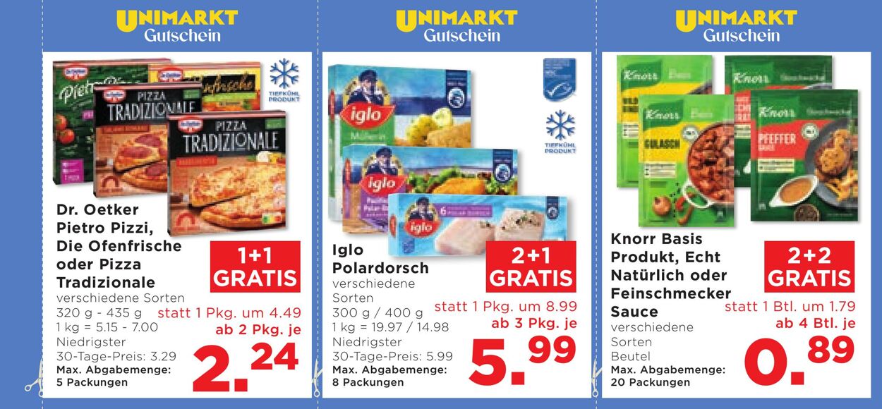 Prospekt Unimarkt 16.10.2024 - 29.10.2024