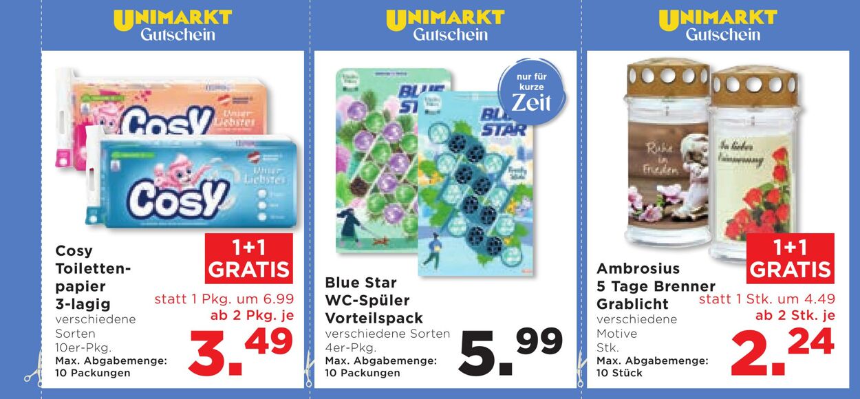 Prospekt Unimarkt 16.10.2024 - 29.10.2024