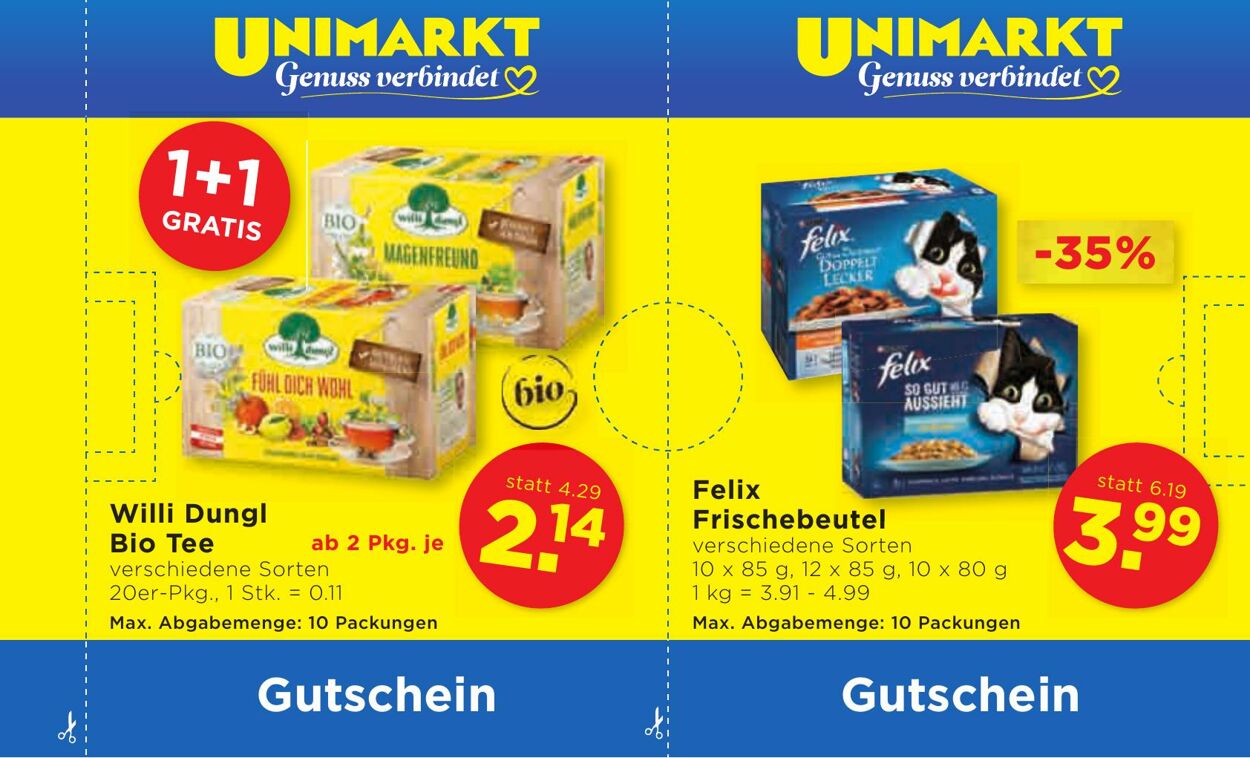 Prospekt Unimarkt 16.11.2022 - 29.11.2022