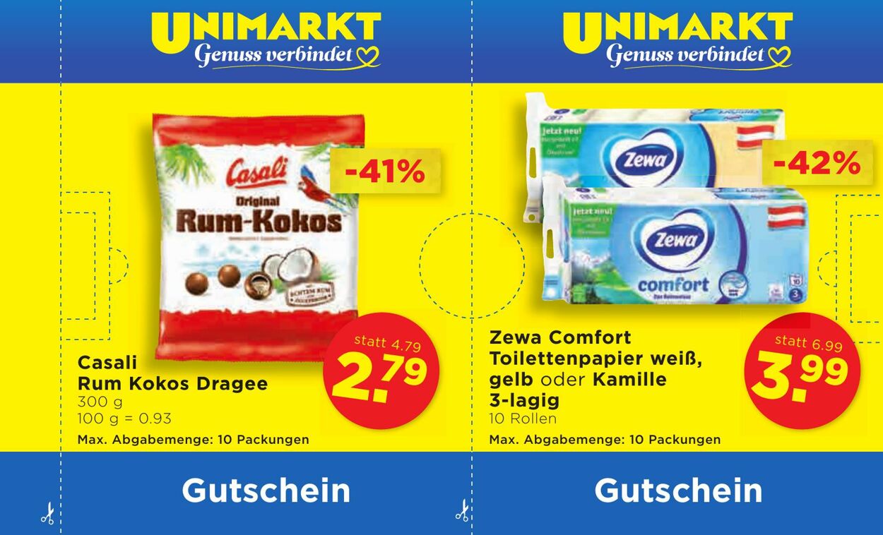 Prospekt Unimarkt 16.11.2022 - 29.11.2022