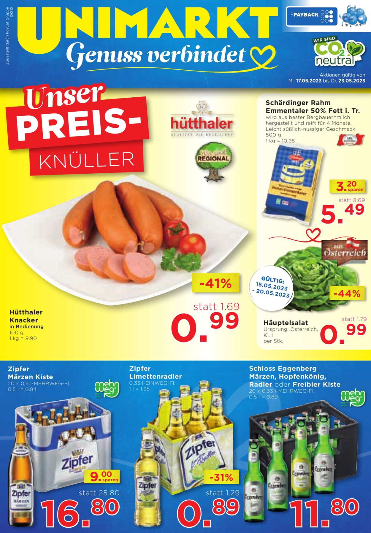 Prospekt Unimarkt 17.05.2023 - 23.05.2023