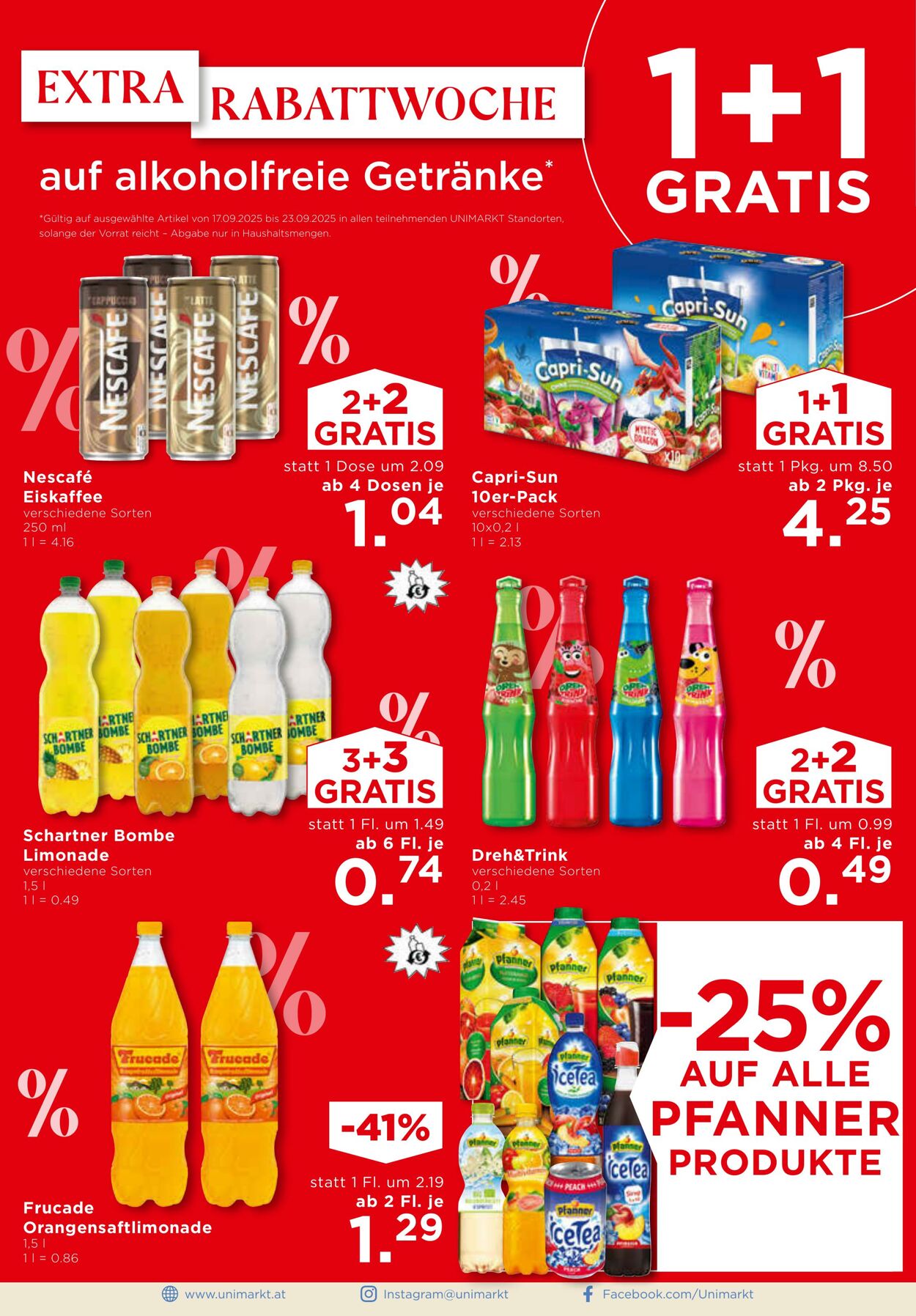 Prospekt Unimarkt 17.09.2025 - 23.09.2025