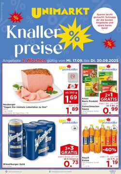 Prospekt Unimarkt 17.09.2025 - 23.09.2025