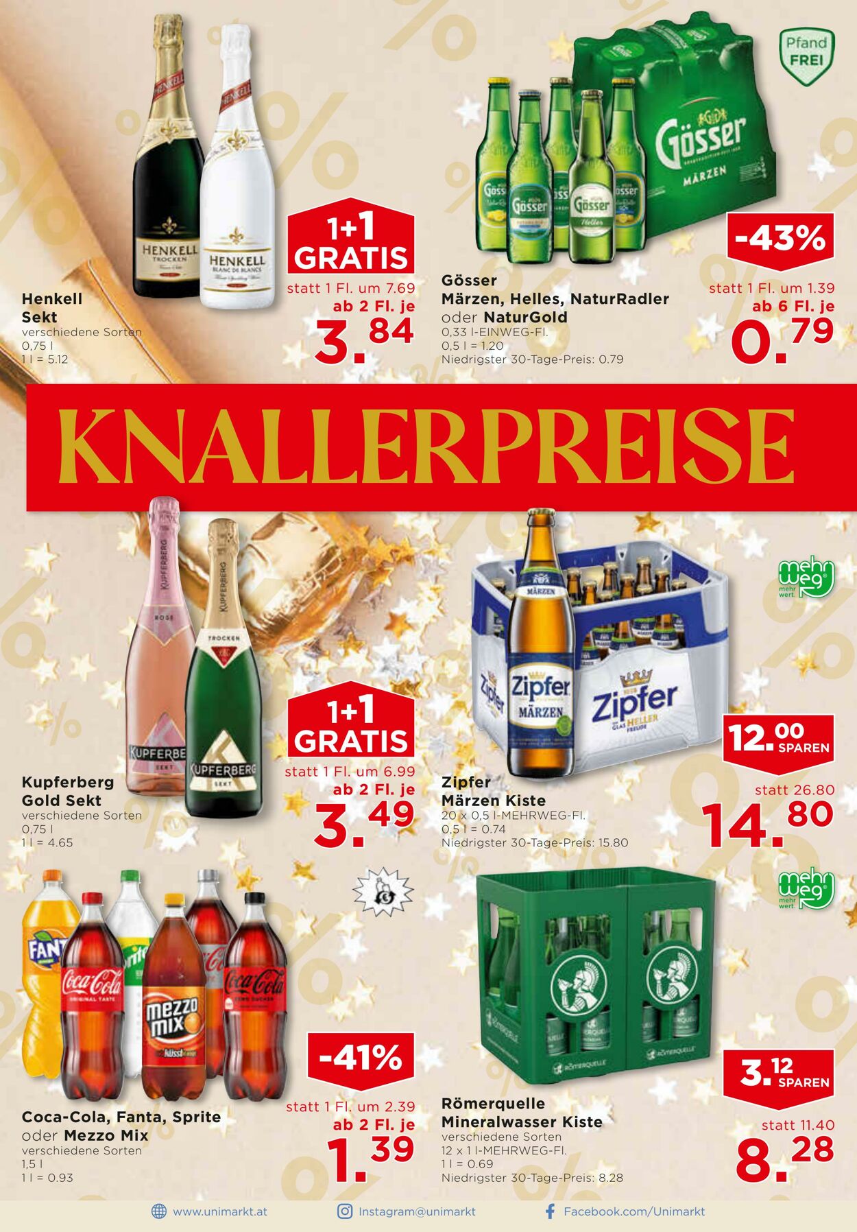 Prospekt Unimarkt 17.12.2025 - 31.12.2025