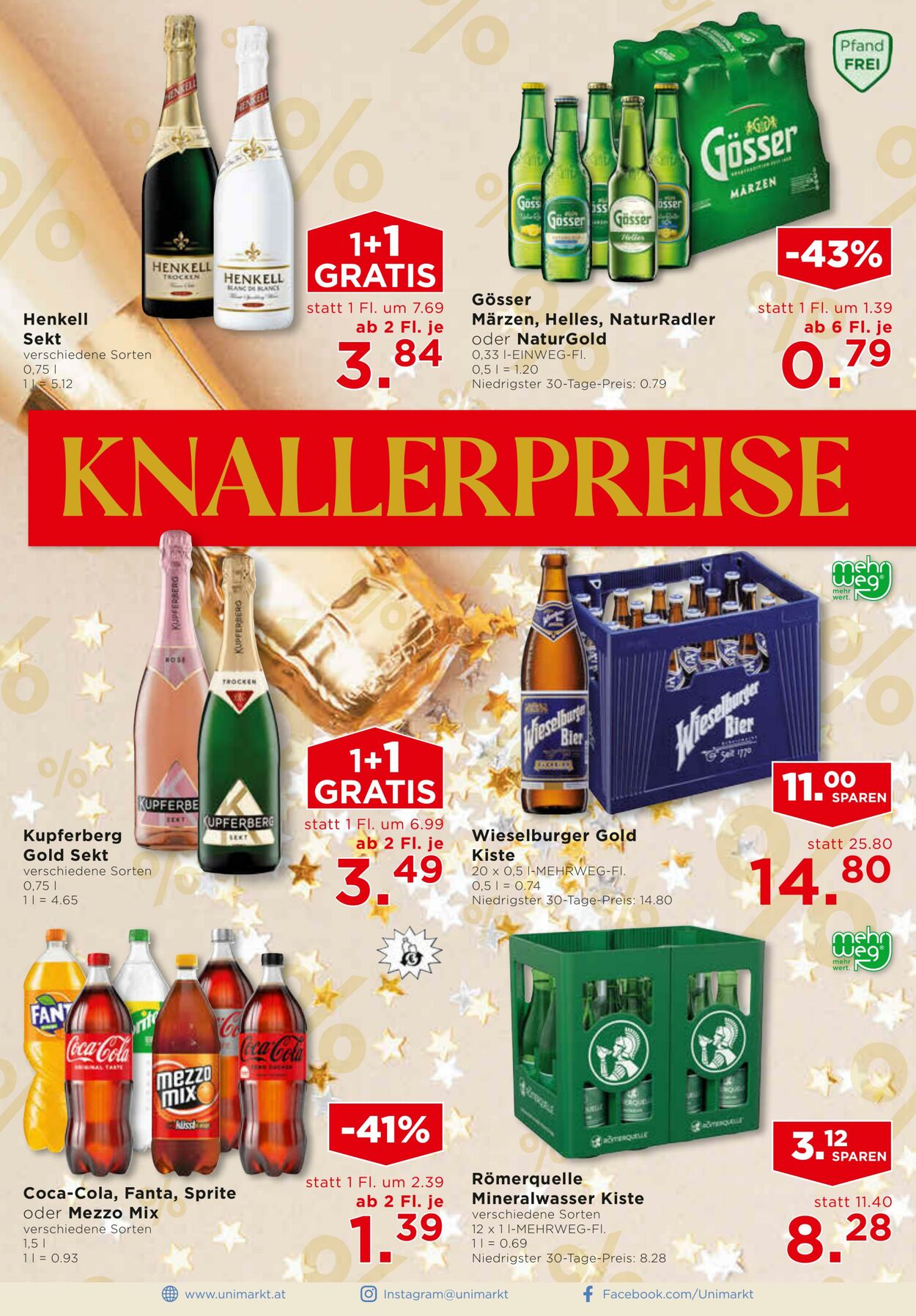 Prospekt Unimarkt 17.12.2025 - 31.12.2025