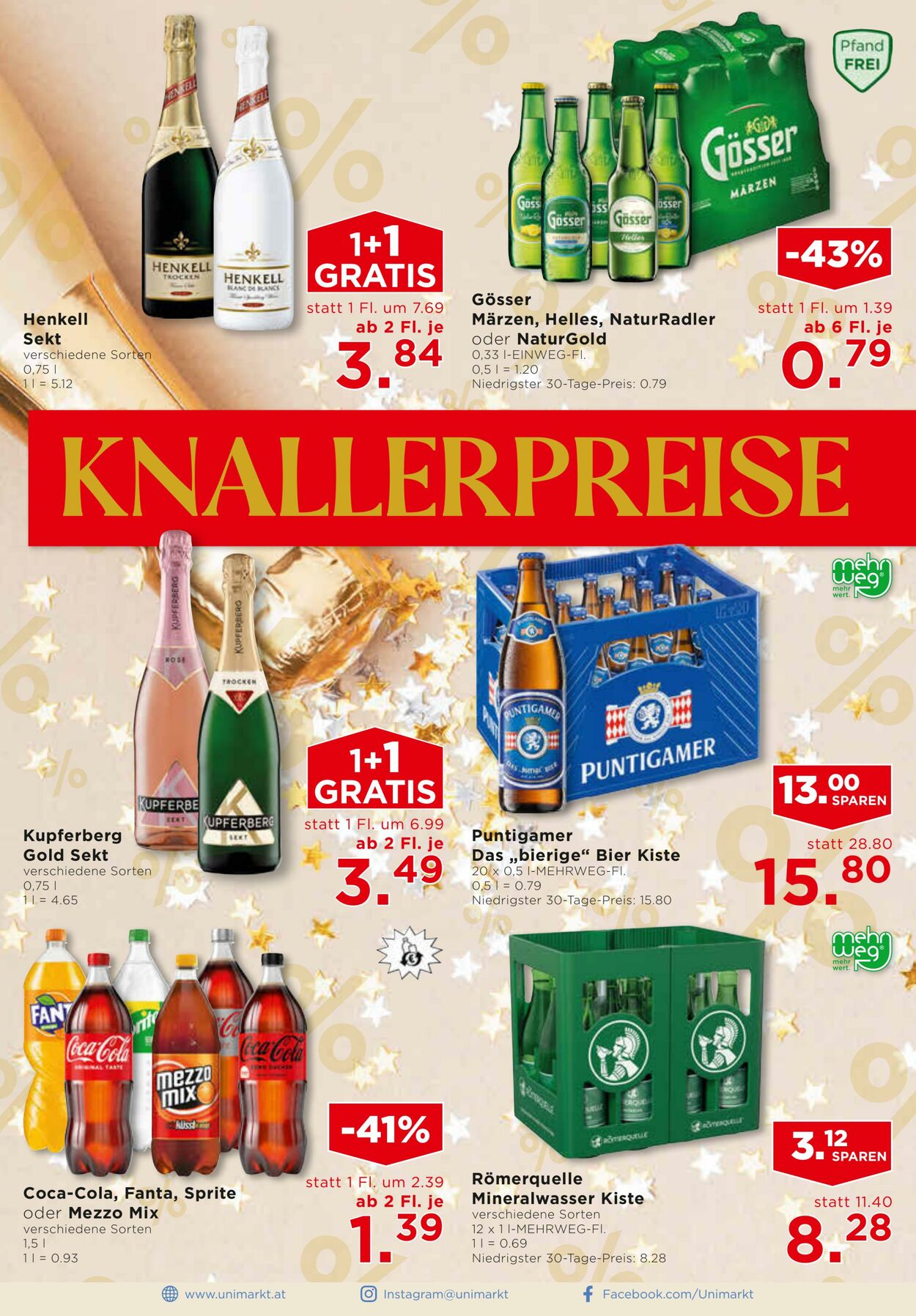 Prospekt Unimarkt 17.12.2025 - 31.12.2025