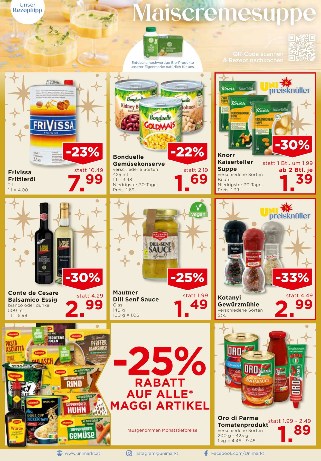 Prospekt Unimarkt 17.12.2025 - 31.12.2025