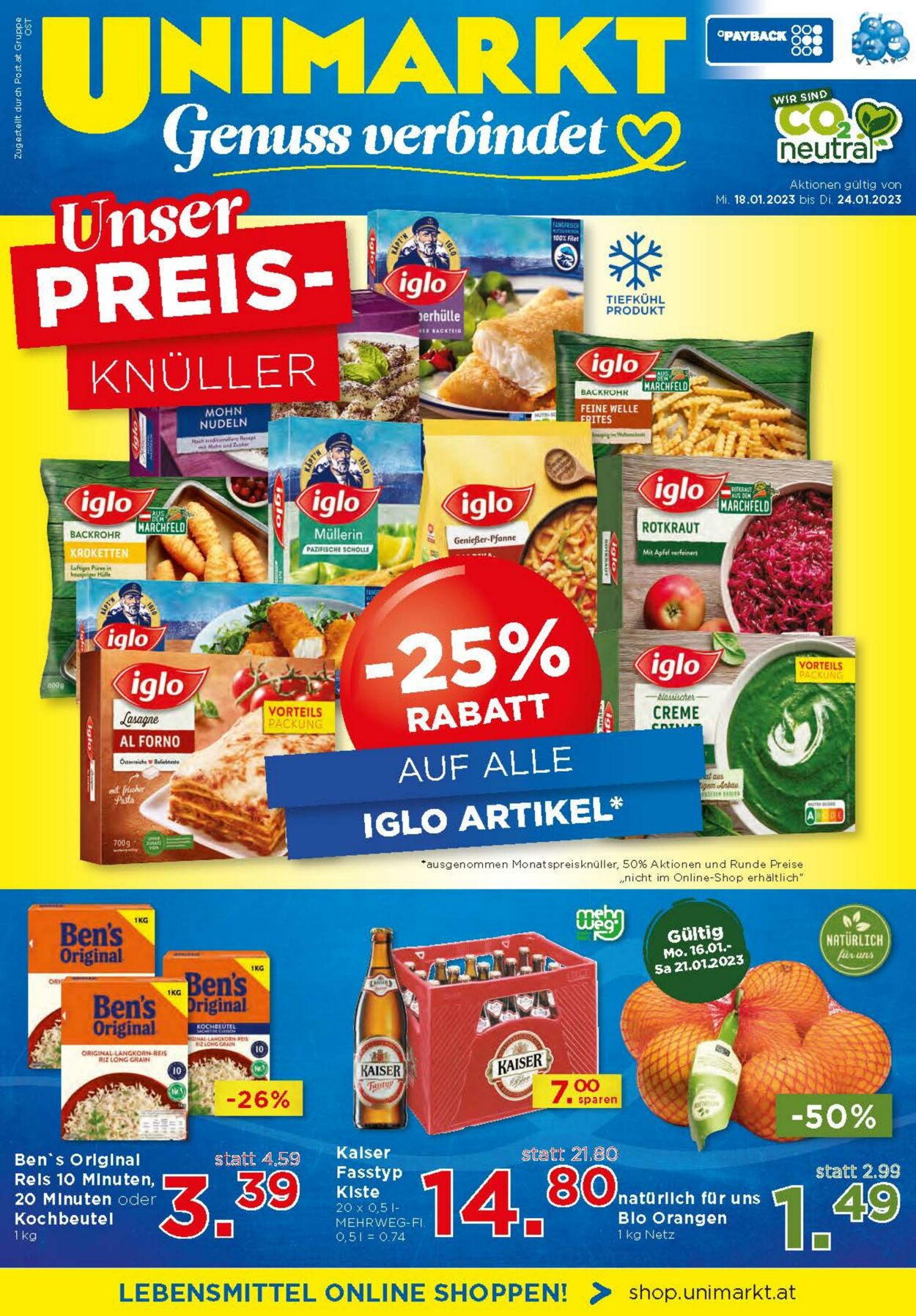 Prospekt Unimarkt 18.01.2023 - 24.01.2023