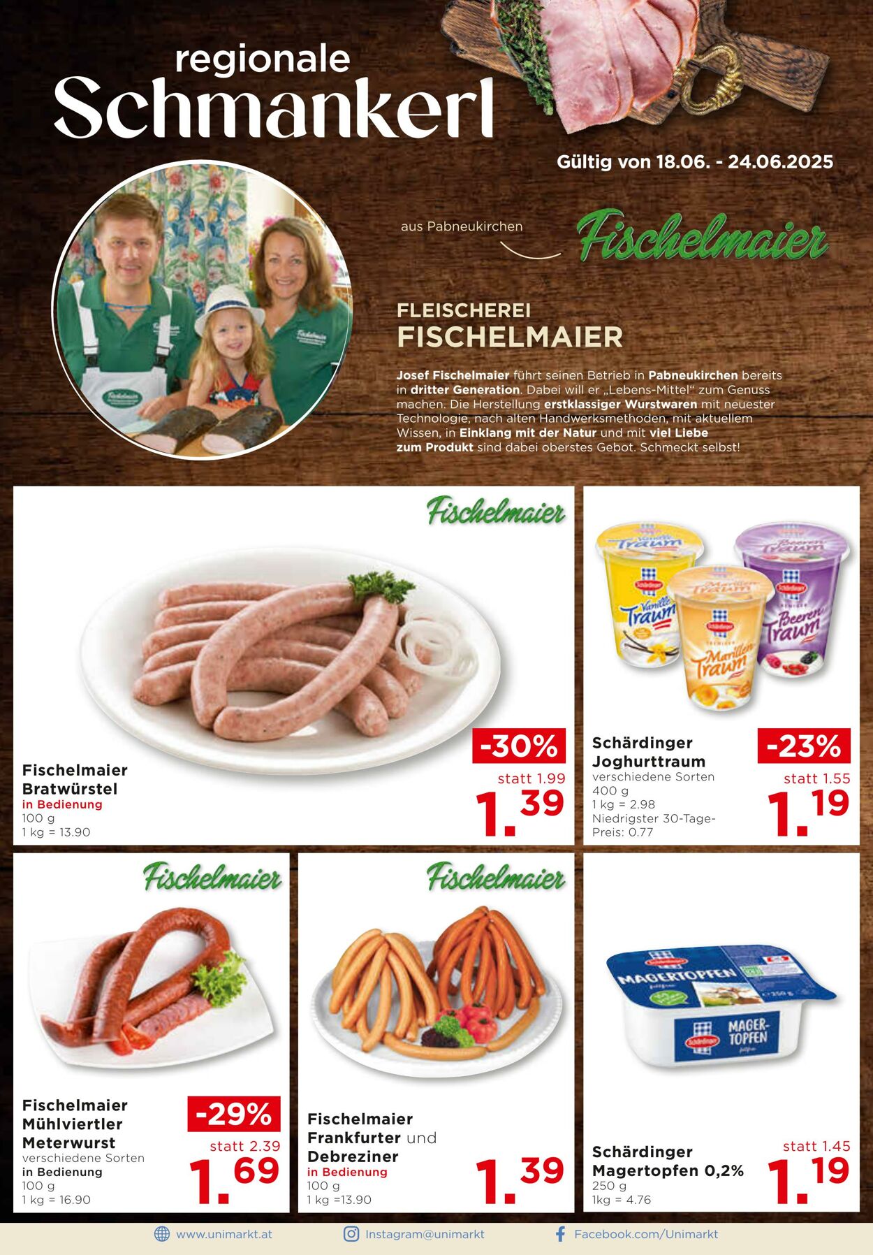 Prospekt Unimarkt 18.06.2025 - 24.06.2025