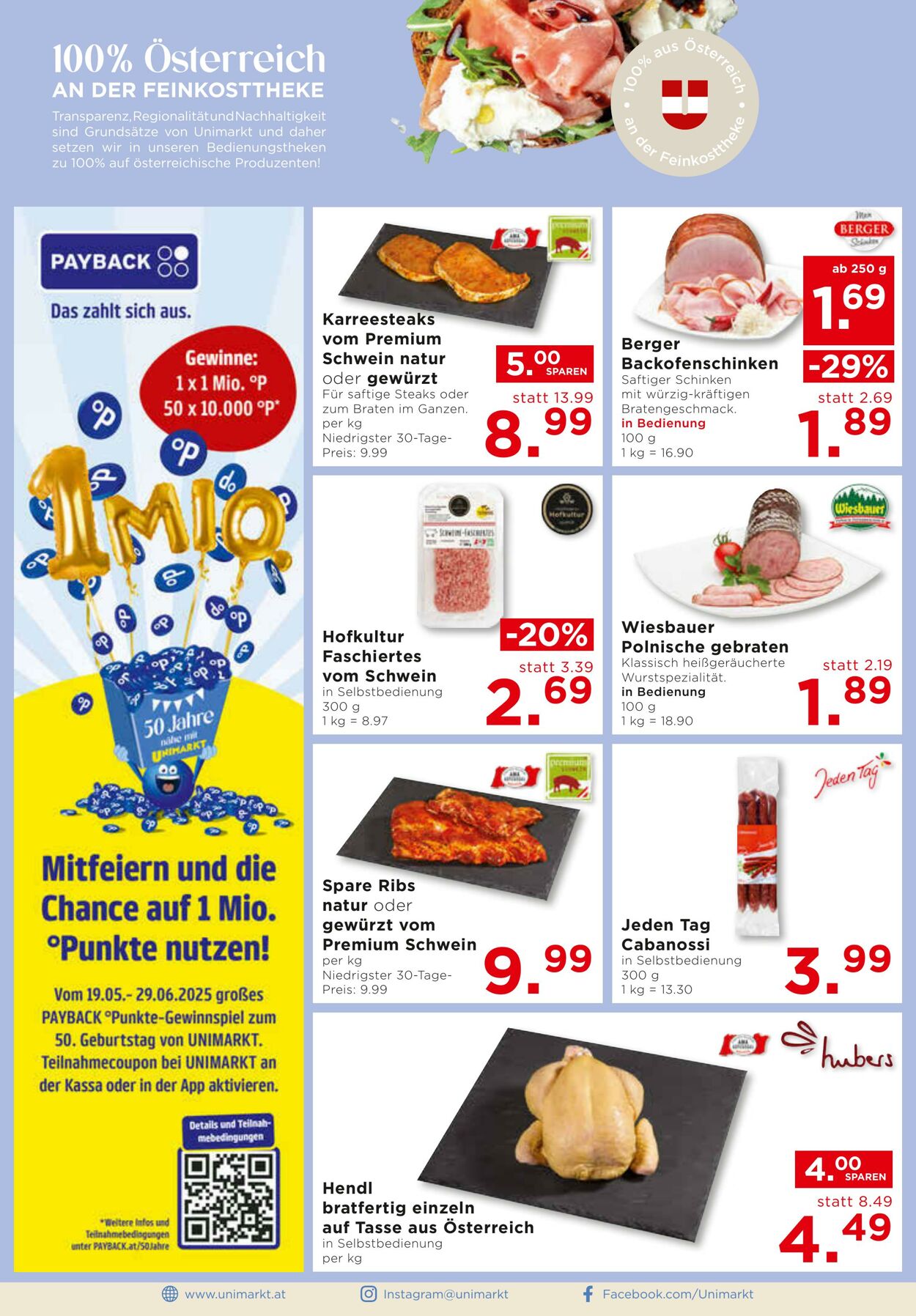Prospekt Unimarkt 18.06.2025 - 24.06.2025