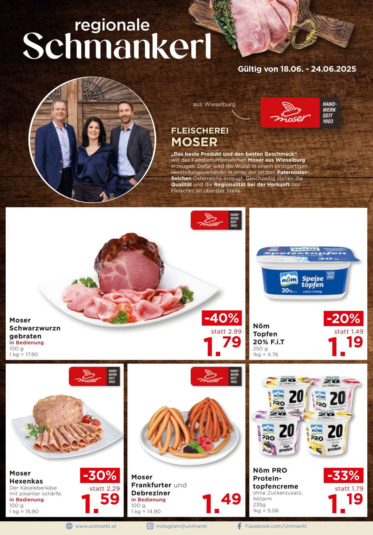 Prospekt Unimarkt 18.06.2025 - 24.06.2025