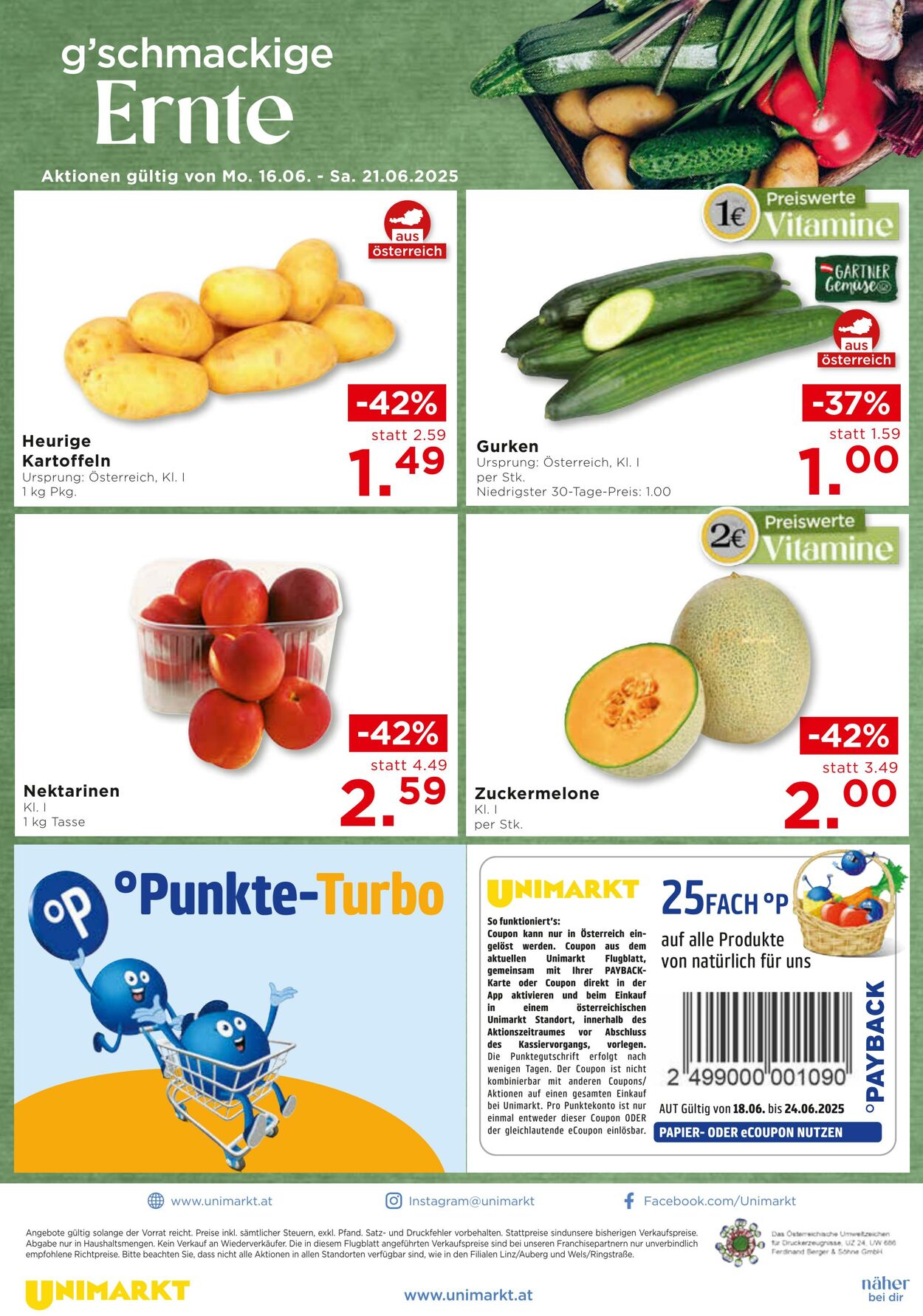 Prospekt Unimarkt 18.06.2025 - 24.06.2025