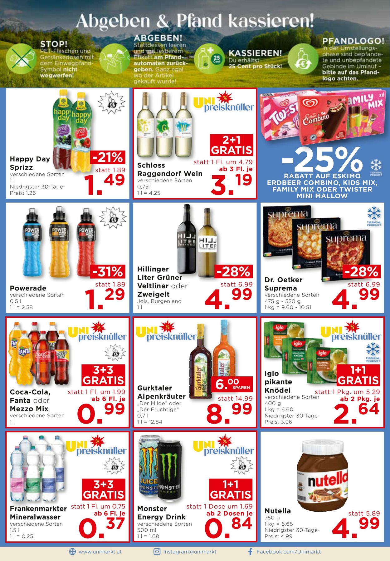 Prospekt Unimarkt 18.06.2025 - 24.06.2025