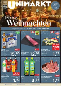 Prospekt Unimarkt 18.12.2024 - 31.12.2024