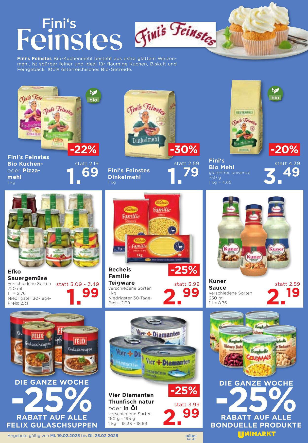 Prospekt Unimarkt 19.02.2025 - 25.02.2025