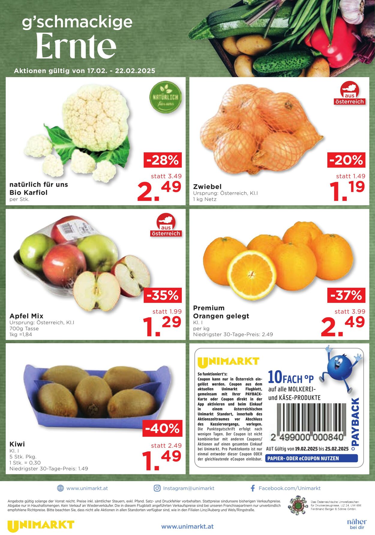 Prospekt Unimarkt 19.02.2025 - 25.02.2025