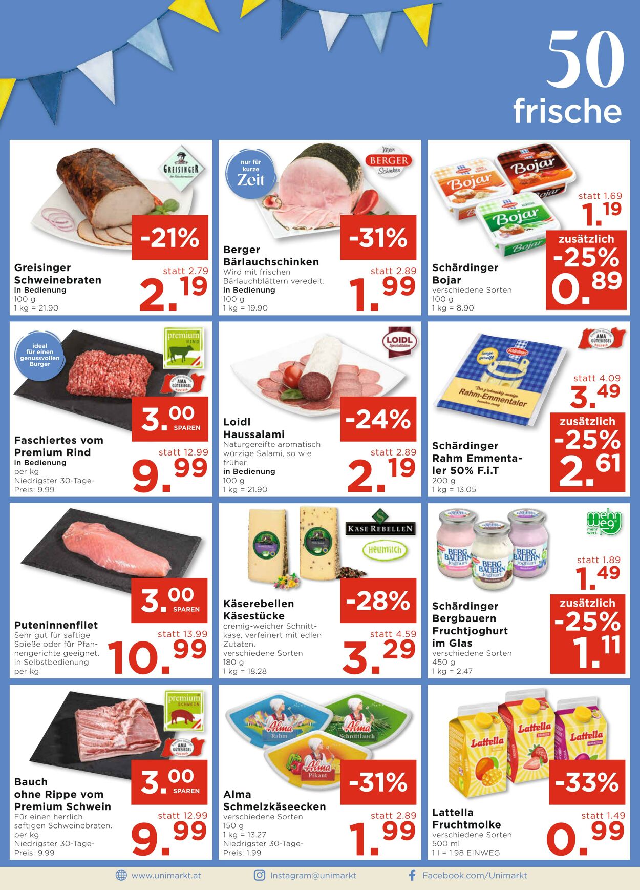 Prospekt Unimarkt 19.03.2025 - 25.03.2025