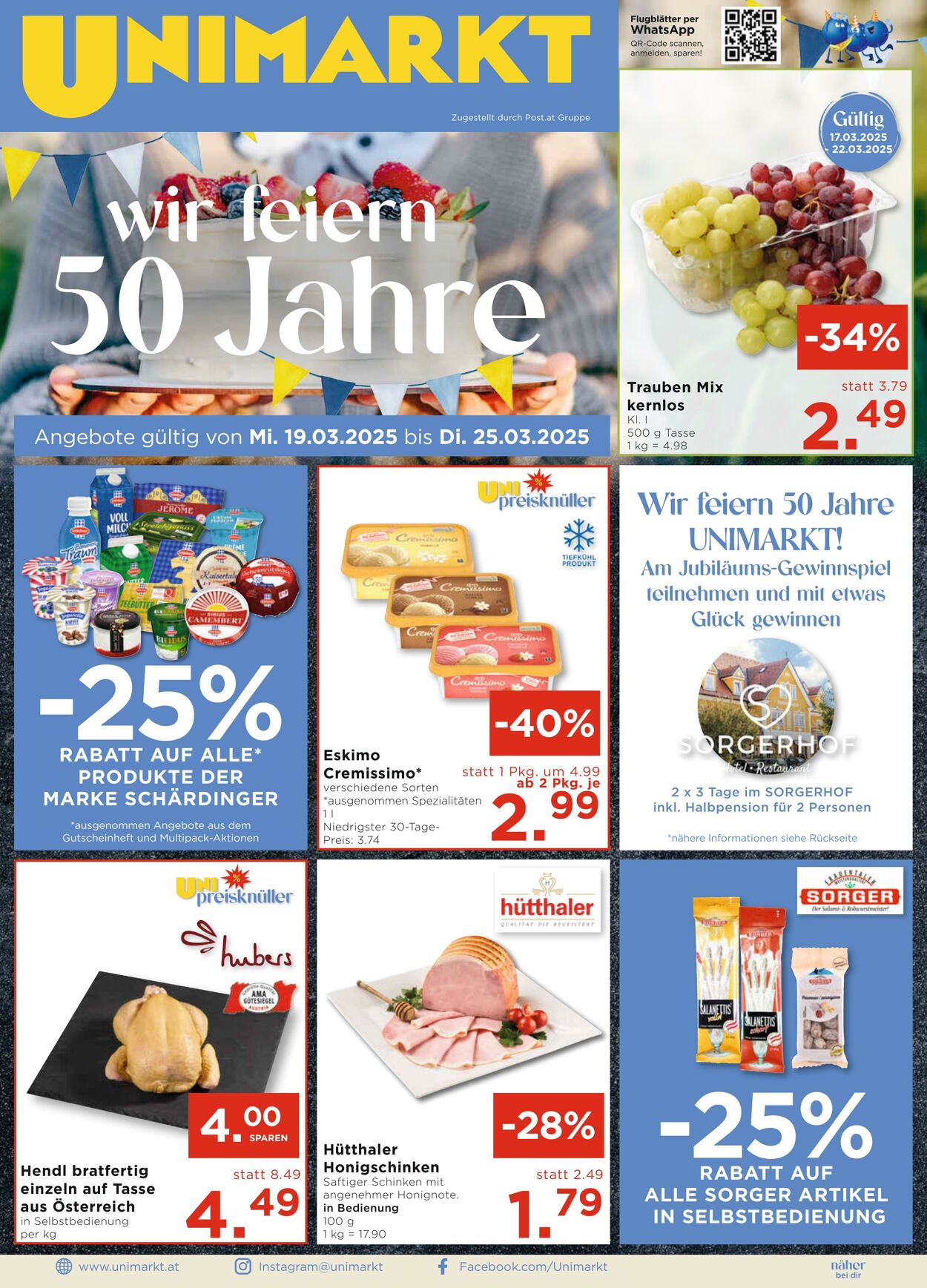 Prospekt Unimarkt 19.03.2025 - 25.03.2025