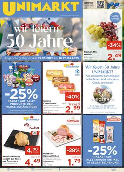 Prospekt Unimarkt 26.03.2025 - 01.04.2025