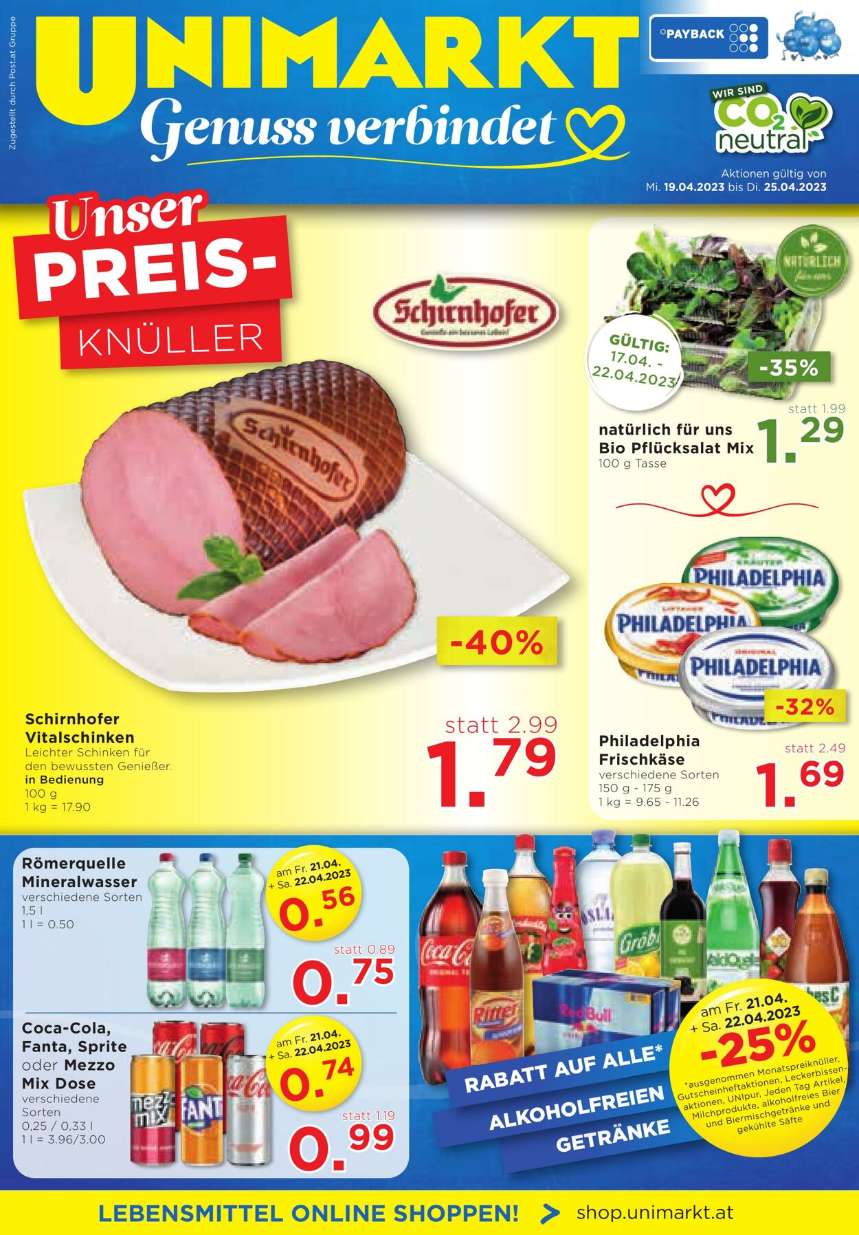 Prospekt Unimarkt 19.04.2023 - 25.04.2023