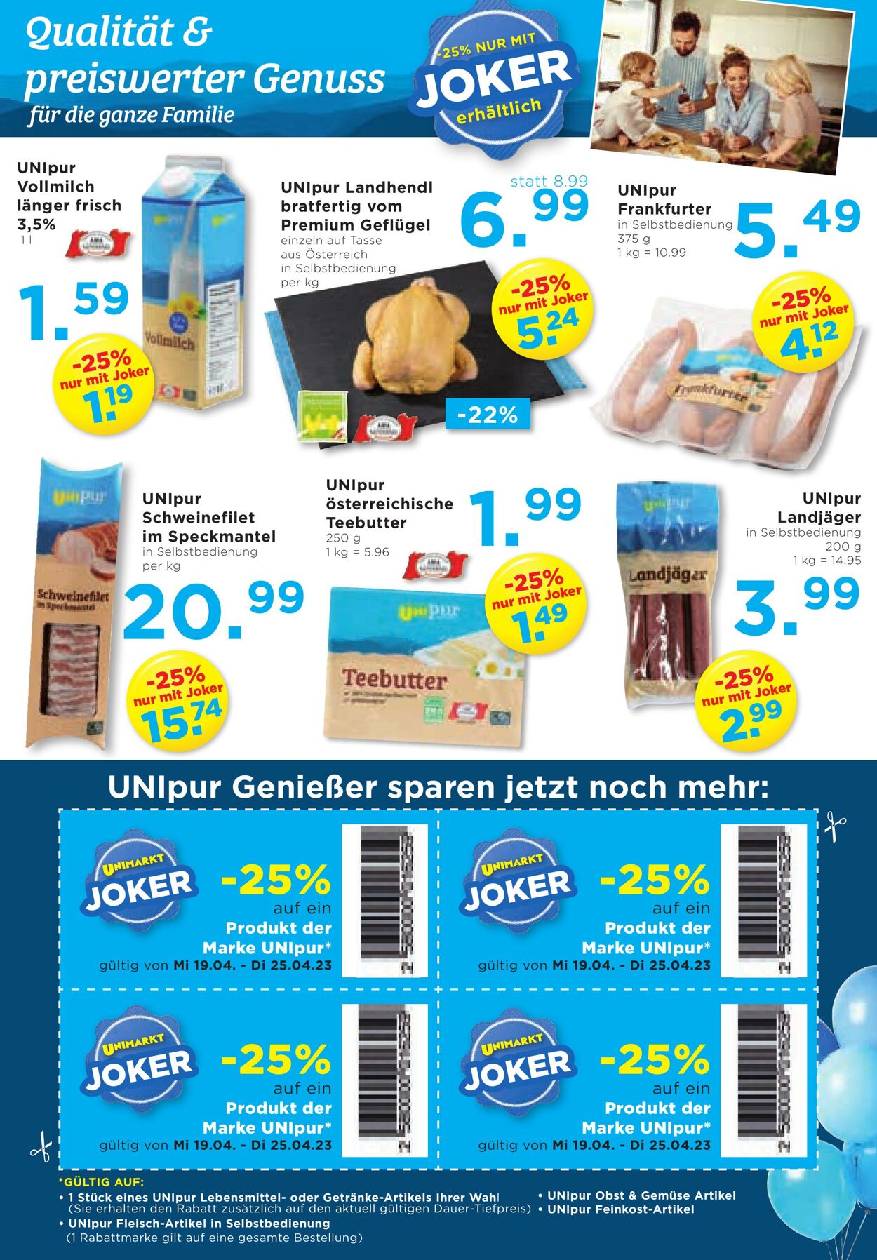 Prospekt Unimarkt 19.04.2023 - 25.04.2023