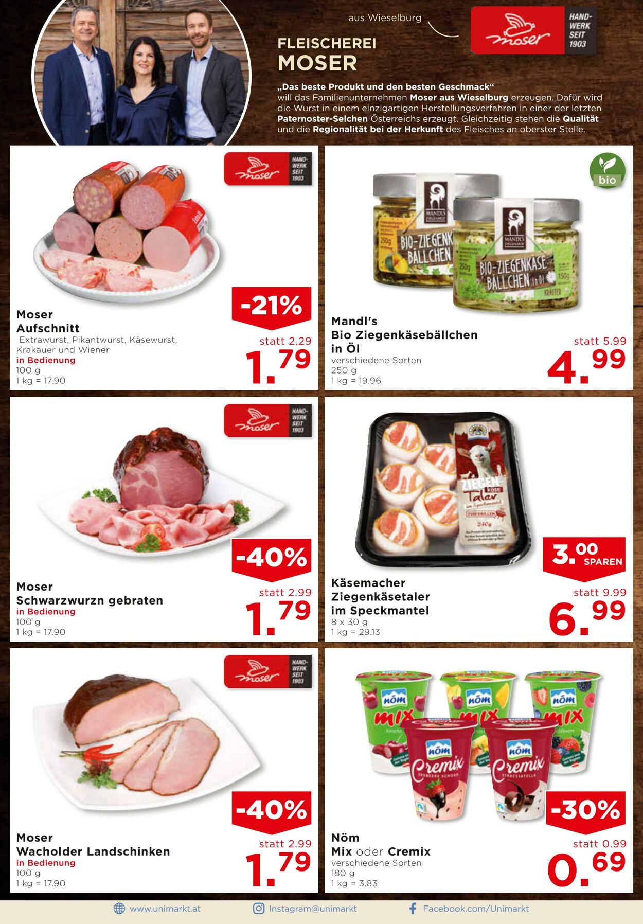 Prospekt Unimarkt 20.08.2025 - 26.08.2025