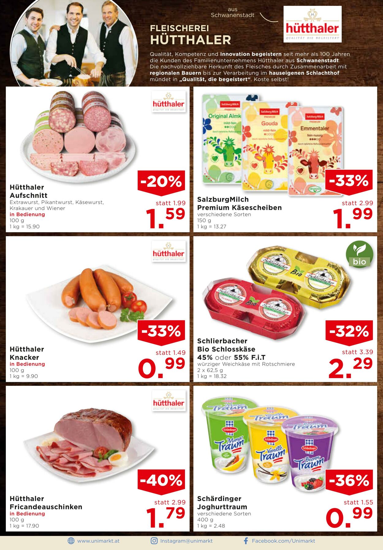 Prospekt Unimarkt 20.08.2025 - 26.08.2025