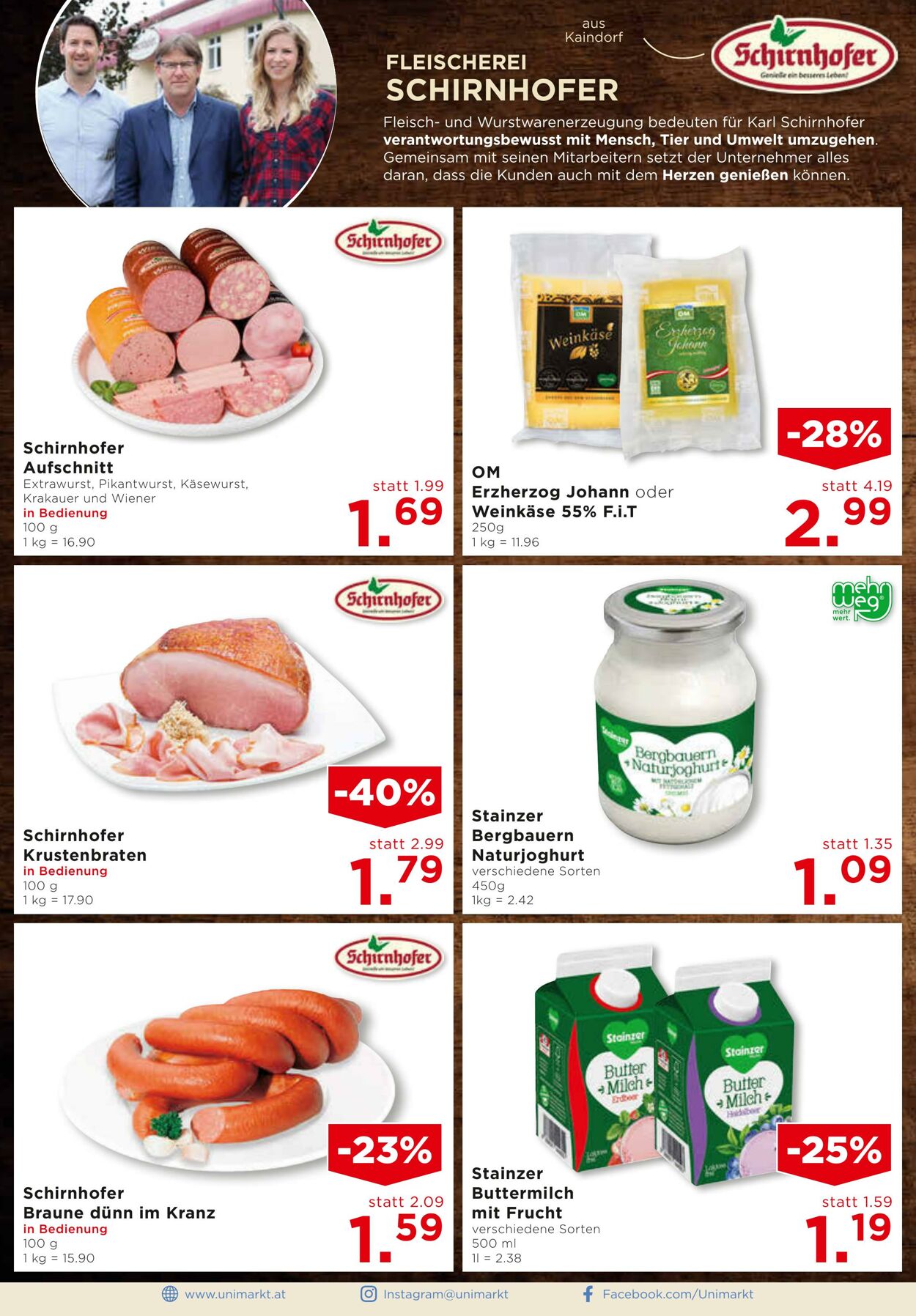 Prospekt Unimarkt 20.08.2025 - 26.08.2025
