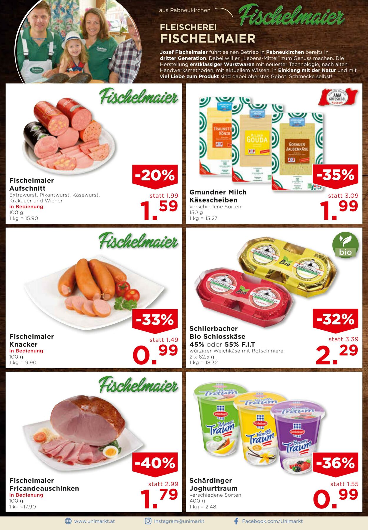 Prospekt Unimarkt 20.08.2025 - 26.08.2025