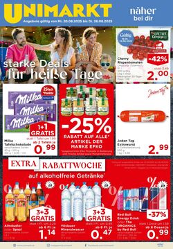 Prospekt Unimarkt 20.08.2025 - 26.08.2025