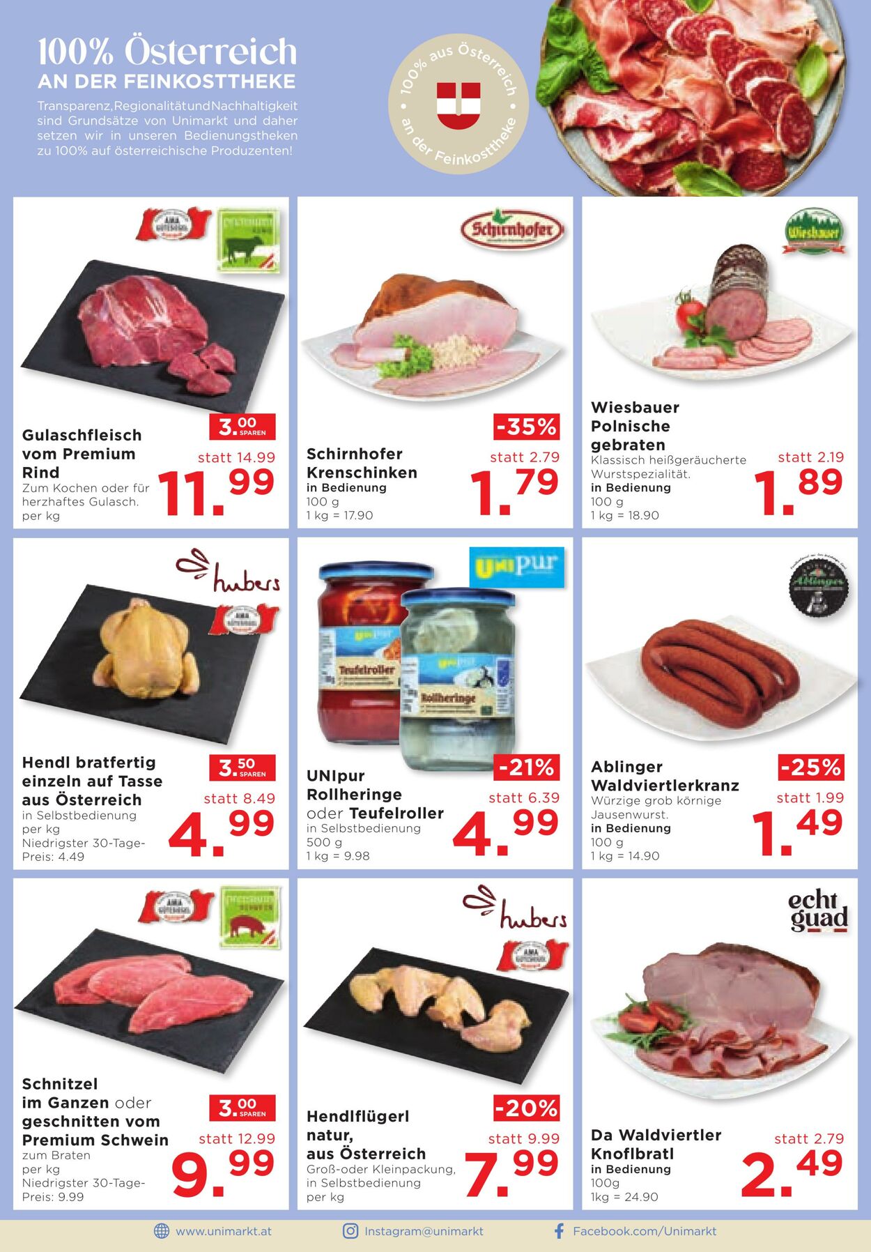 Prospekt Unimarkt 20.11.2024 - 26.11.2024