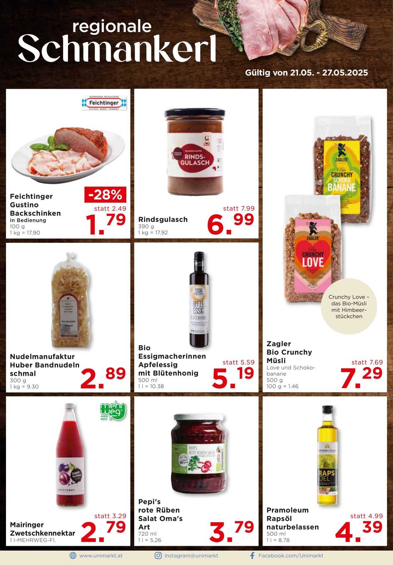 Prospekt Unimarkt 21.05.2025 - 27.05.2025
