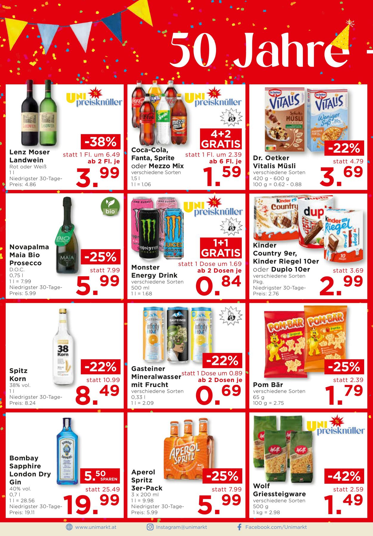 Prospekt Unimarkt 21.05.2025 - 27.05.2025