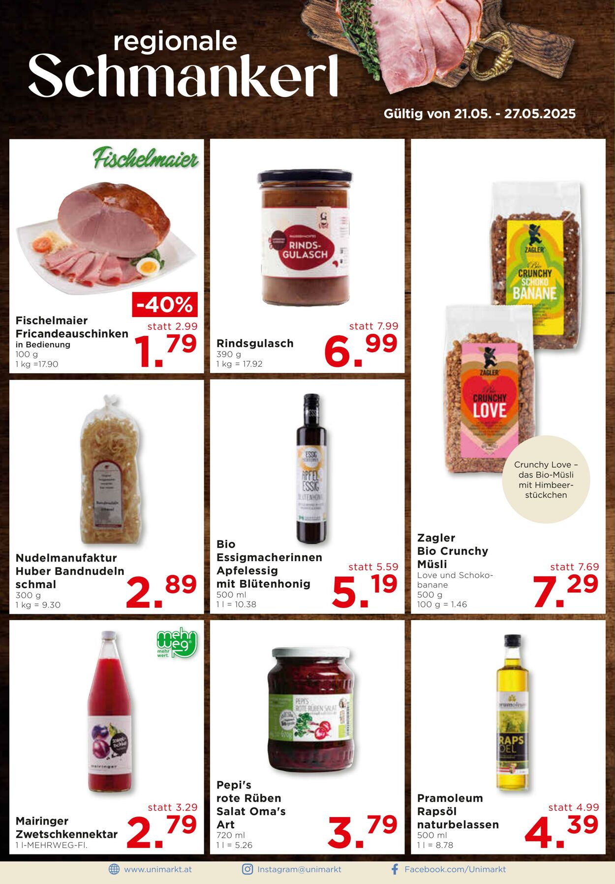 Prospekt Unimarkt 21.05.2025 - 27.05.2025