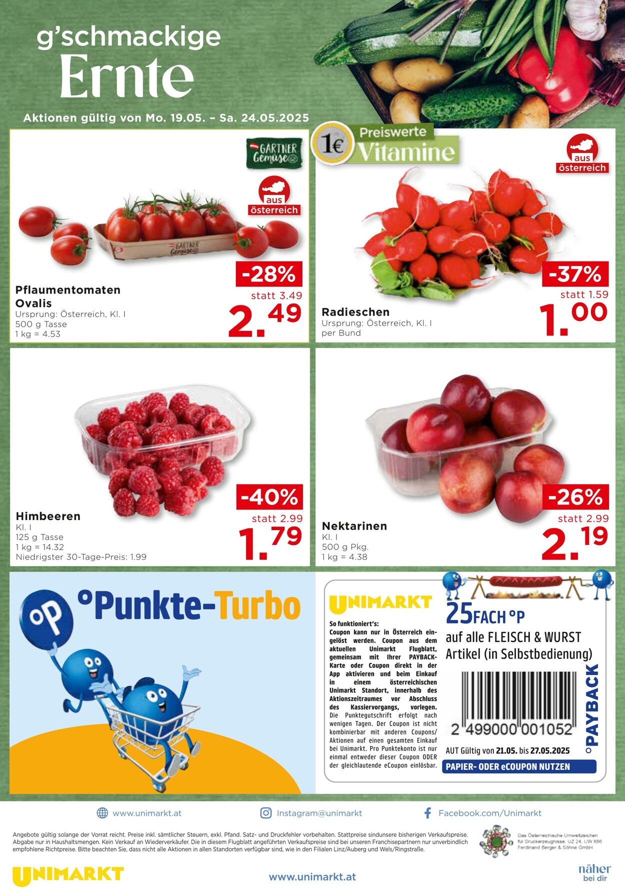 Prospekt Unimarkt 21.05.2025 - 27.05.2025