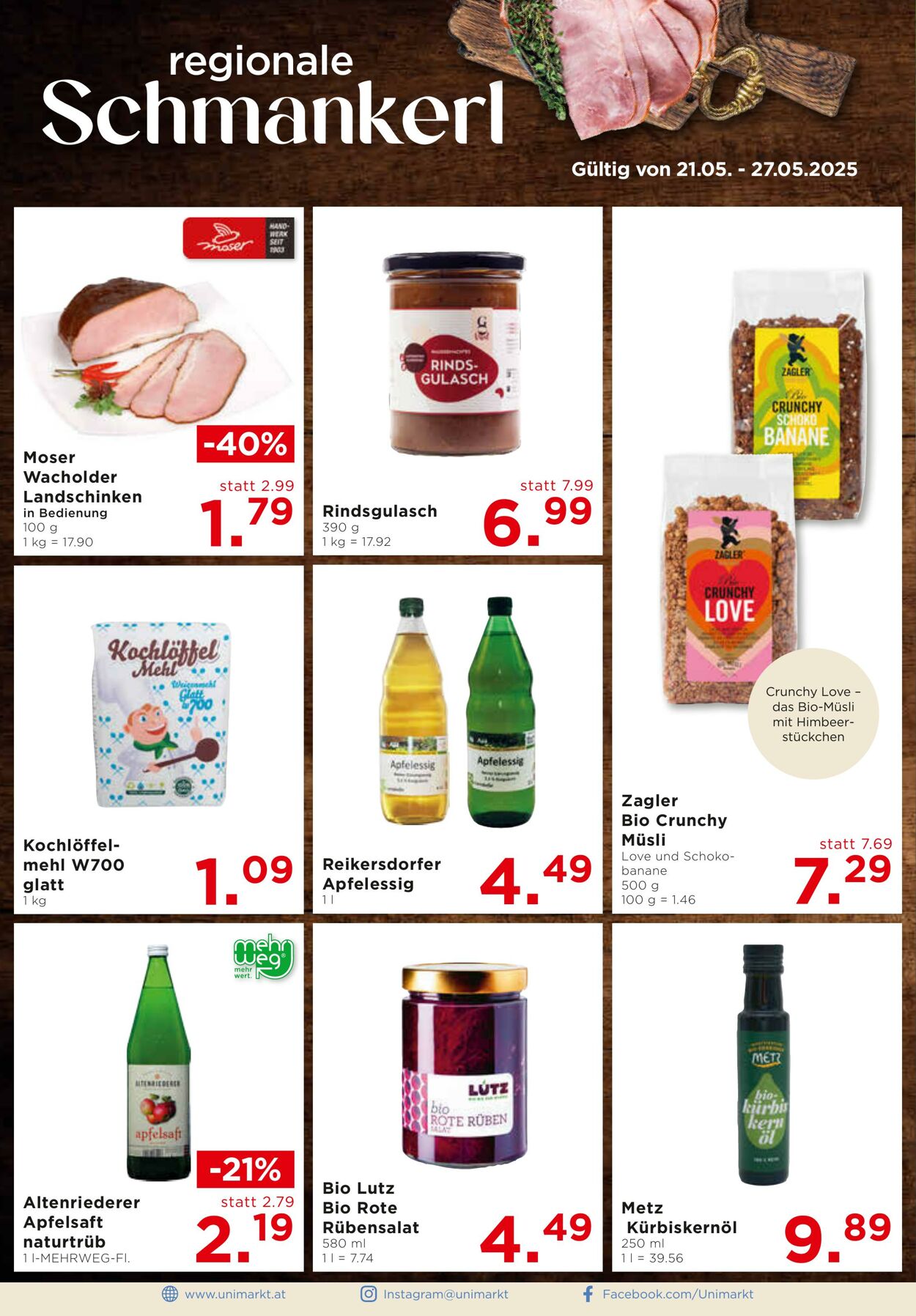 Prospekt Unimarkt 21.05.2025 - 27.05.2025