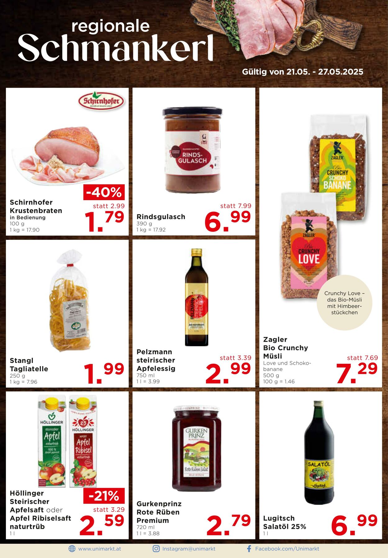 Prospekt Unimarkt 21.05.2025 - 27.05.2025
