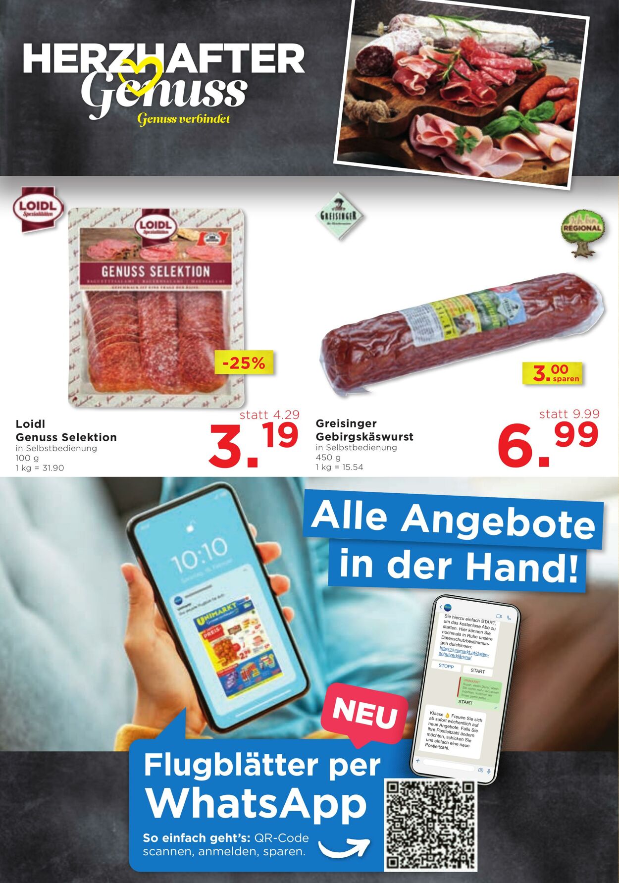 Prospekt Unimarkt 21.06.2023 - 27.06.2023