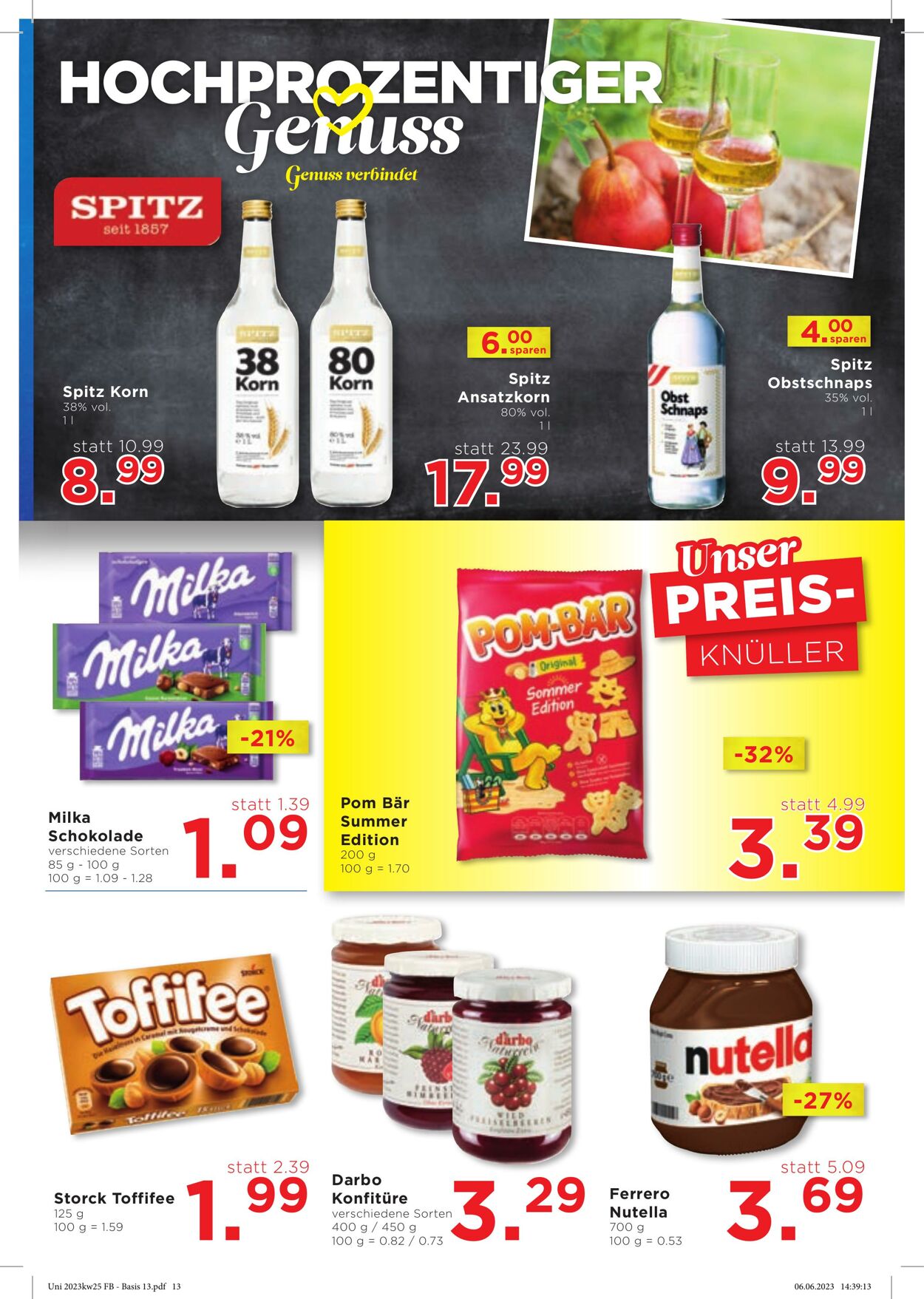 Prospekt Unimarkt 21.06.2023 - 27.06.2023