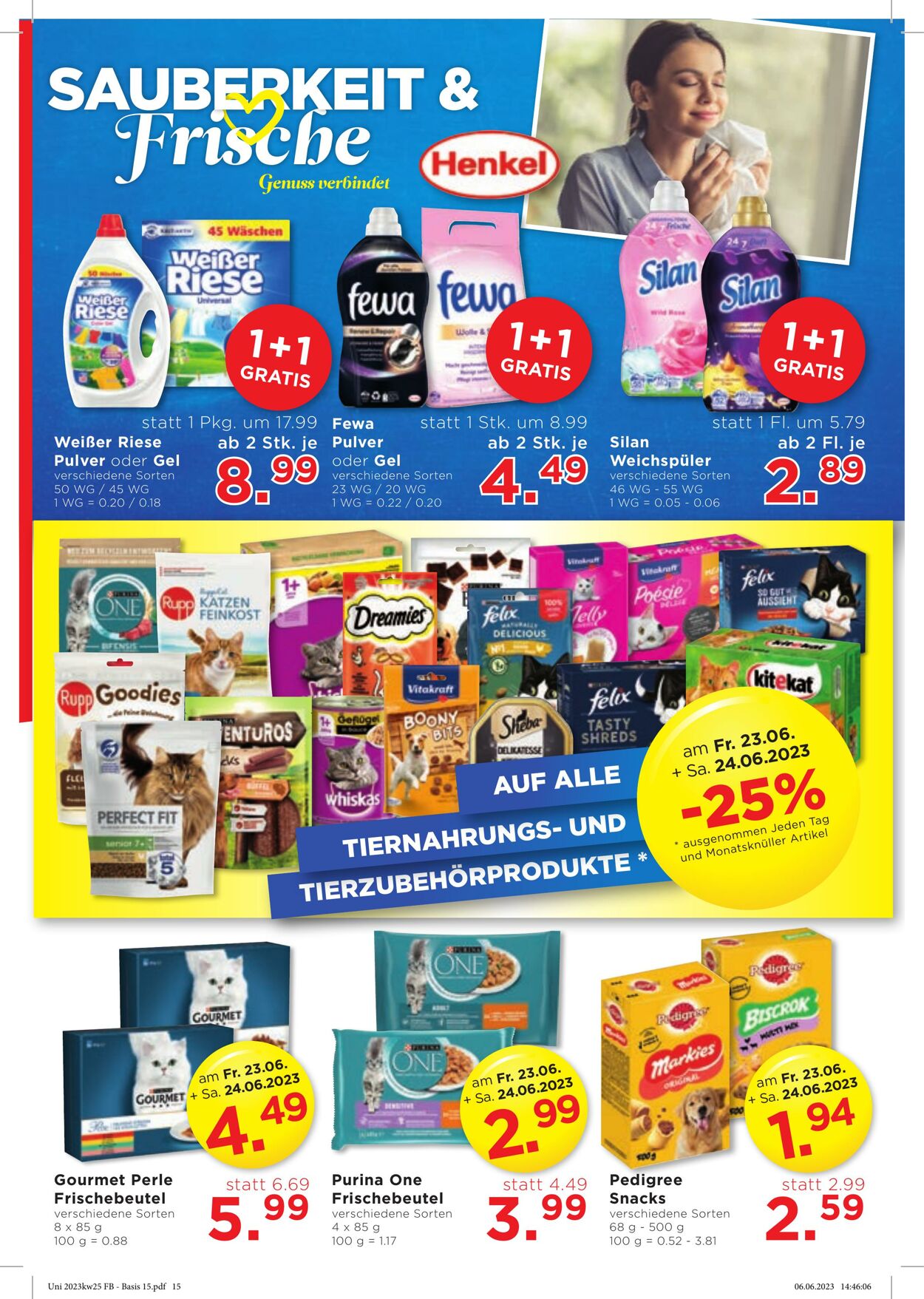 Prospekt Unimarkt 21.06.2023 - 27.06.2023