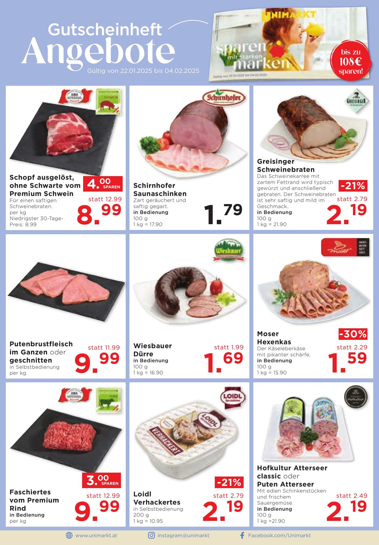 Prospekt Unimarkt 22.01.2025 - 28.01.2025