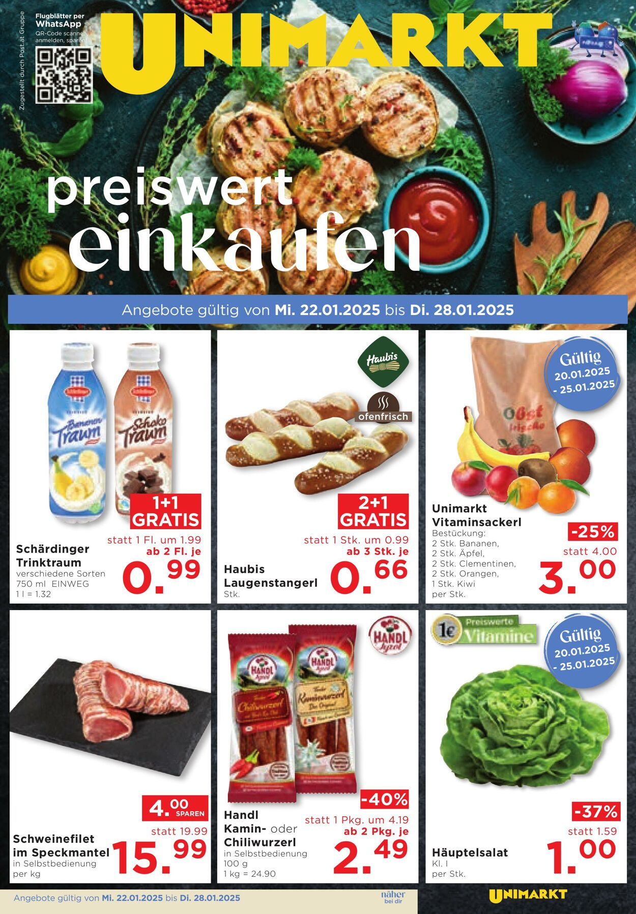 Prospekt Unimarkt 22.01.2025 - 28.01.2025